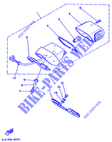 FEU ARRIERE pour Yamaha XV250 (15.5KW) de 1992