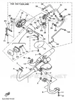 ECHAPPEMENT pour Yamaha XV250S de 1997