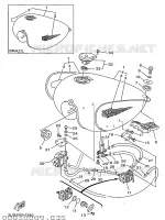 RESERVOIR A ESSENCE pour Yamaha XV250S de 1997