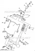 DIRECTION pour Yamaha XV250S de 1997