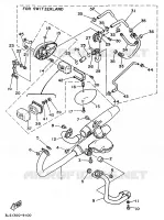 ECHAPPEMENT pour Yamaha XV250S de 1997
