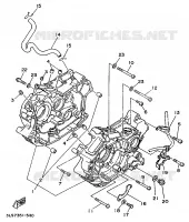 CARTER MOTEUR pour Yamaha XV250S de 1997