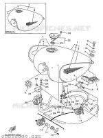 RESERVOIR A ESSENCE pour Yamaha XV250S de 1997