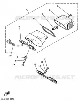 FEU ARRIERE pour Yamaha XV250S de 1997