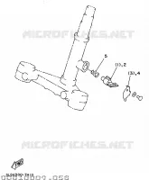 ALTERNATIVE FOURCHE pour Yamaha XV250S de 1997