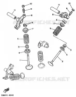 SOUPAPE pour Yamaha XV250S de 1997