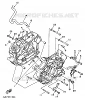 CARTER MOTEUR pour Yamaha XV250S de 1997