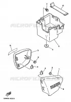 COUVERCLE LATERAL pour Yamaha XV250S de 1997