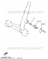 ALTERNATIVE FOURCHE pour Yamaha XV250S de 1997