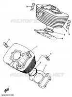 CYLINDRE pour Yamaha XV250S de 1997