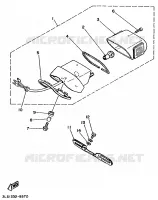 FEU ARRIERE pour Yamaha XV250S de 1997