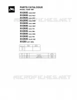 * CATALOG PREFACE * pour Yamaha XV250S de 1997
