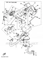 ECHAPPEMENT pour Yamaha XV250S de 1997