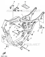 CADRE pour Yamaha XV250S de 1997