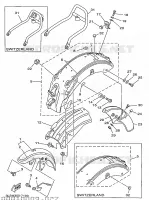 GARDE BOUE pour Yamaha XV250S de 1997