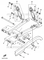 BRAS ARRIERE pour Yamaha XV250S de 1997
