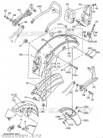 ALTERNATIVE GARDE BOUE pour Yamaha XV250S de 1997