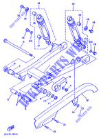 AMORTISSEUR ARRIERE / BRAS OSCILLANT pour Yamaha XV250S de 1999