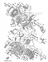 CULASSE pour Yamaha XV500 de 1998