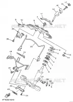 DIRECTION pour Yamaha XV500 de 1998