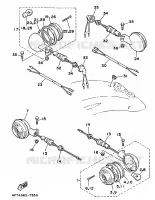 CLIGNOTANT pour Yamaha XV500 de 1998