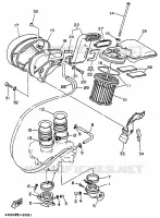 ADMISSION pour Yamaha XV500 de 1998