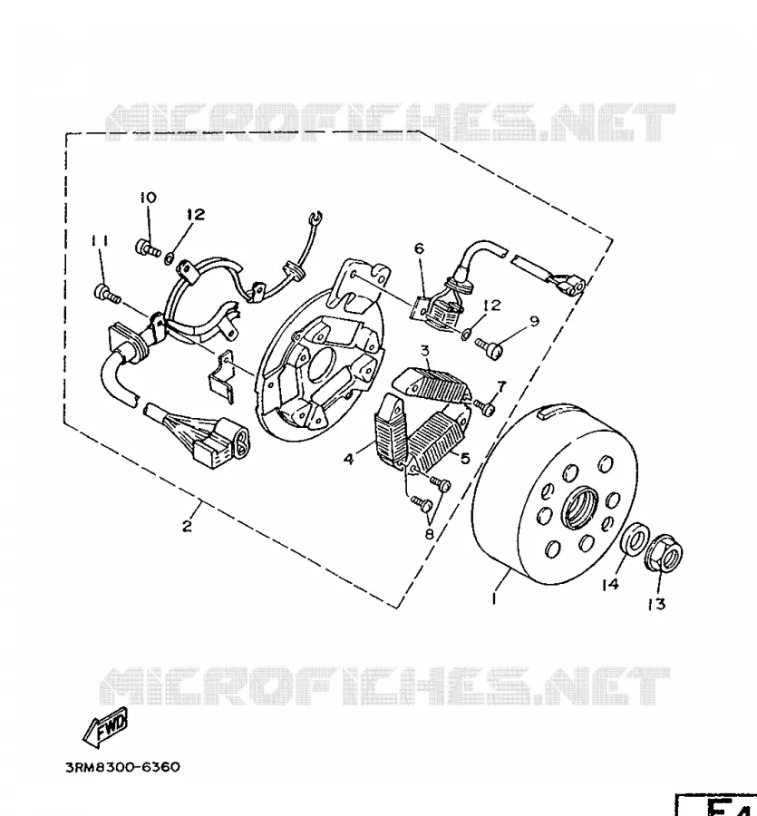 ALLUMAGE Yamaha MOTO 125 1997 DTR  DT125R