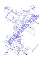 BRAS OSCILLANT / AMORTISSEUR pour Yamaha DRAGSTAR 1100 CLASSIC de 2003