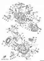 CULASSE pour Yamaha XVS650 de 1999
