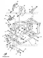 CADRE pour Yamaha XVS650 de 1999