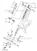 DIRECTION pour Yamaha XVS650 de 1999