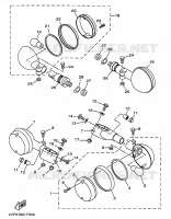 CLIGNOTANT pour Yamaha XVS650 de 1999