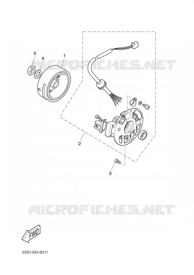ALLUMAGE Yamaha SCOOTER 50 2006 WHY  YH50