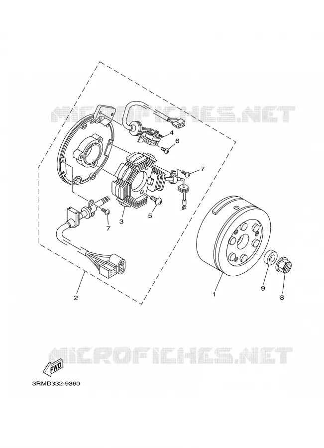 ALLUMAGE Yamaha MOTO 125 2000 DTR  DT125R