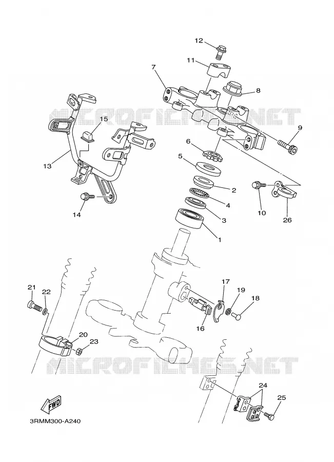 DIRECTION Yamaha MOTO 125 2002 DTR  DT125R