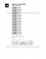 * CATALOG PREFACE * pour Yamaha YP250A de 1999