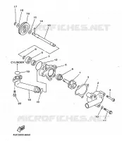 POMPE A EAU pour Yamaha YP250A de 1999