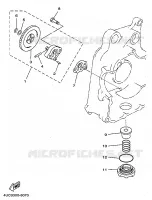 POMPE A HUILE pour Yamaha YP250A de 1999
