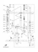 DIRECTION pour Yamaha YP250A de 1999
