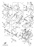 SELLE pour Yamaha YP250A de 1999