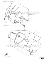 CLIGNOTANT pour Yamaha YP250A de 1999