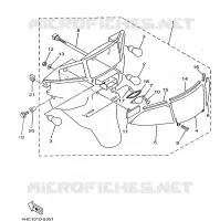 FEU ARRIERE pour Yamaha YP250A de 1999