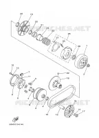 EMBRAYAGE DE DEMARREUR pour Yamaha YP250R de 2003