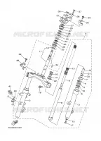 DIRECTION pour Yamaha YP250R de 2003