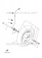 ROUE AVANT pour Yamaha YP250R de 2003