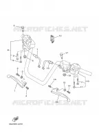 COMMODO / LEVIER pour Yamaha YP250R de 2003