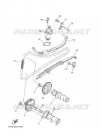 ARBRE A CAMES / CHAINE DE DISTRIBUTION pour Yamaha YP400A de 2008