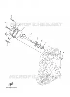 POMPE A EAU / DURITES pour Yamaha YP400A de 2008