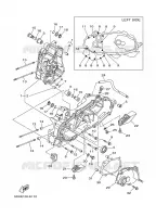 CARTER MOTEUR pour Yamaha YP400A de 2008