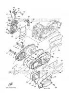 CARTER   MOTEUR 1 pour Yamaha YP400A de 2008